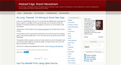 Desktop Screenshot of brandinteractivism.com