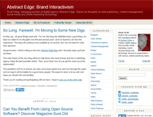 Tablet Screenshot of brandinteractivism.com